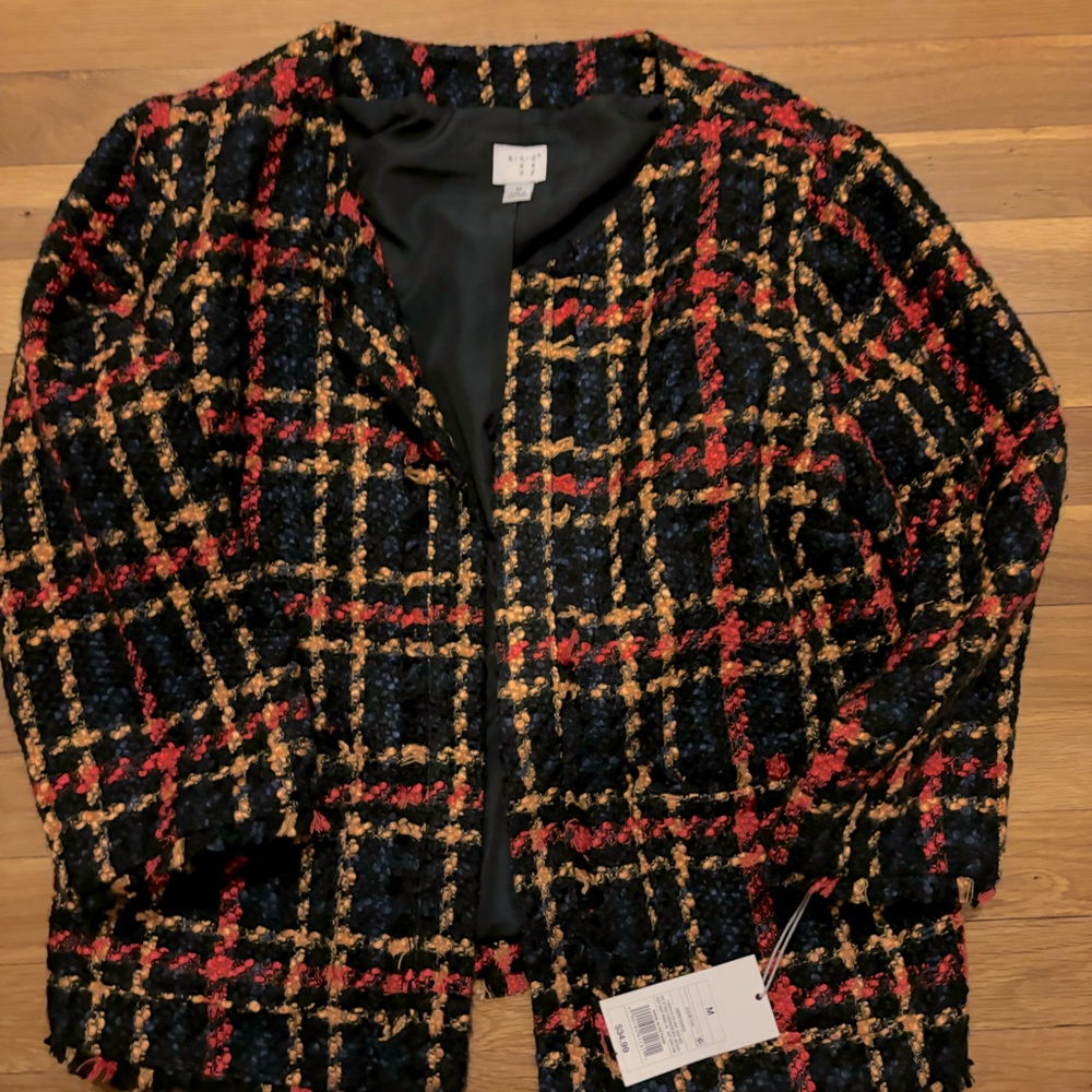 NWT Tweed Blazer